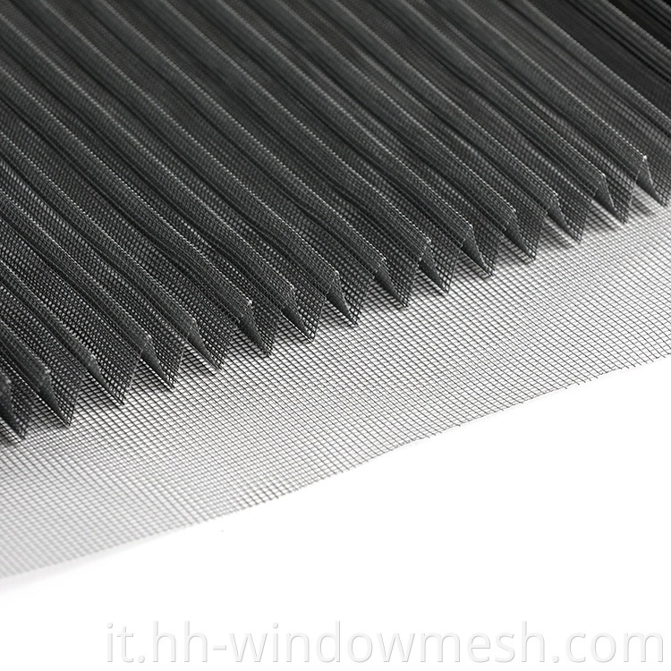 Plisse Window Mesh Polyester Insect Schermata per finestre retrattili